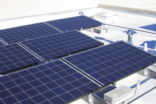 Solar Panels on a Flat Roof