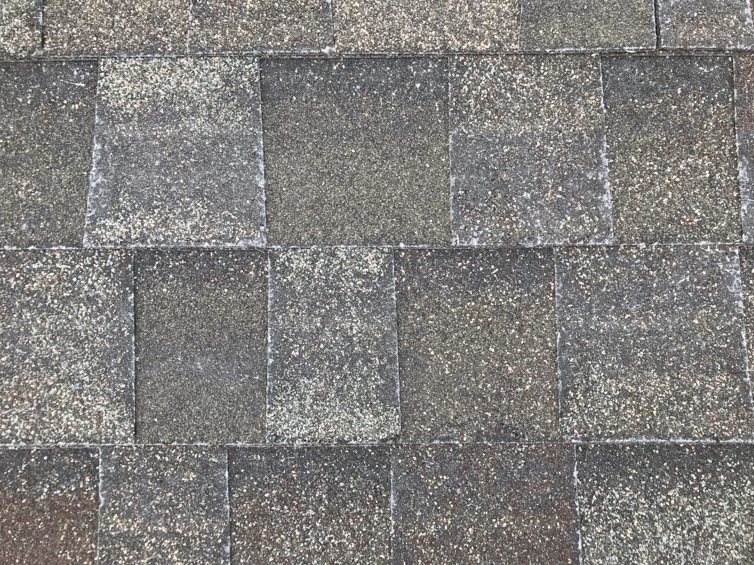 Closeup of Shingled Roof