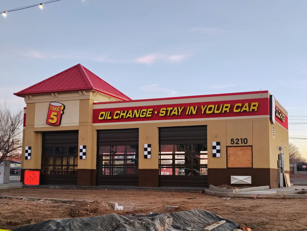 Take 5 at Central and San Mateo